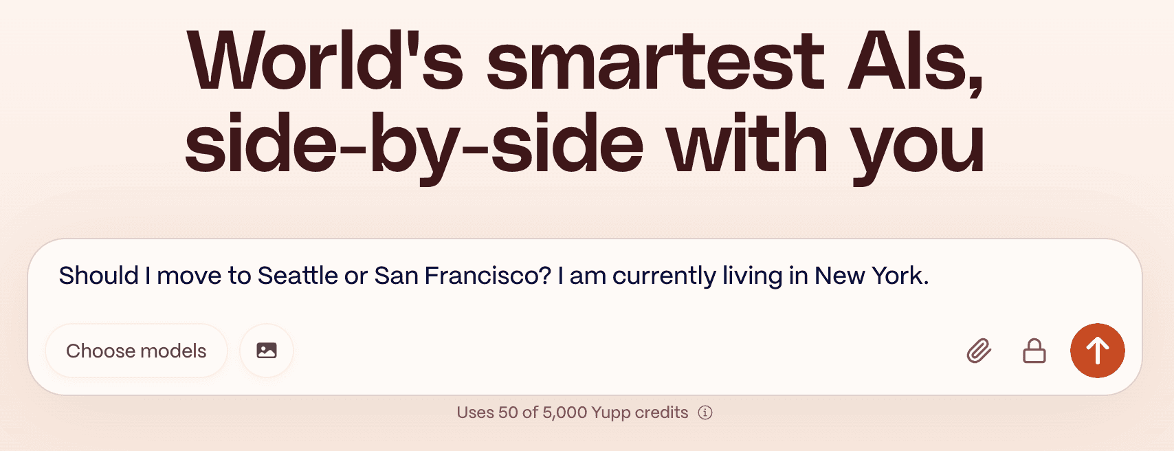 Yupp side-by-side AI comparison